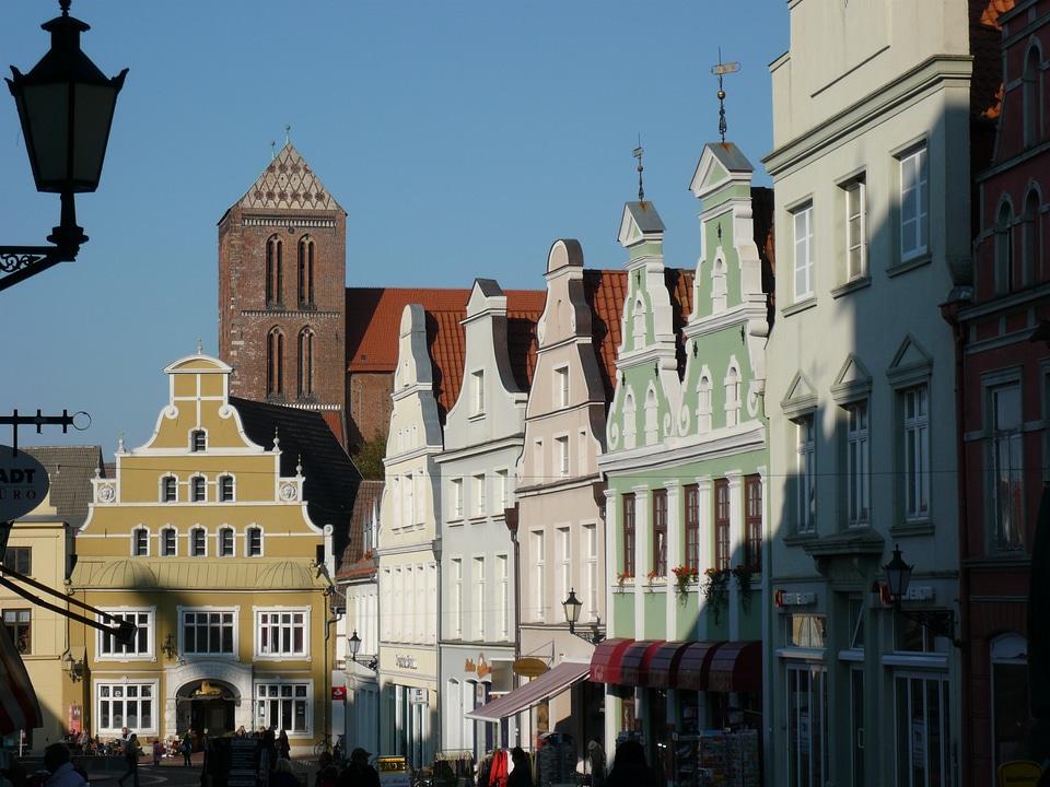 Townhouses places of interest building