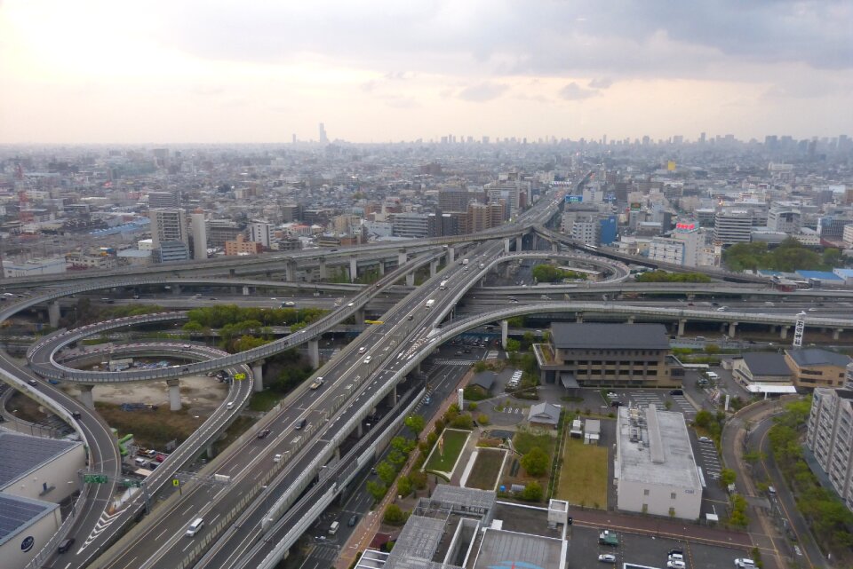 High speed road osaka road
