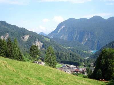 Sauris mountains valley