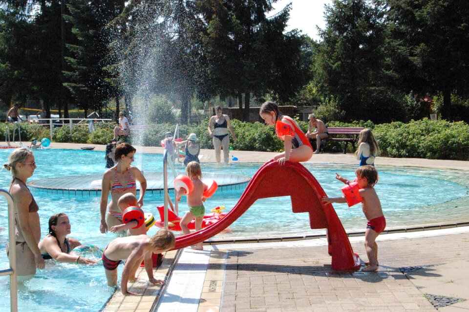 Water slide water fun slip