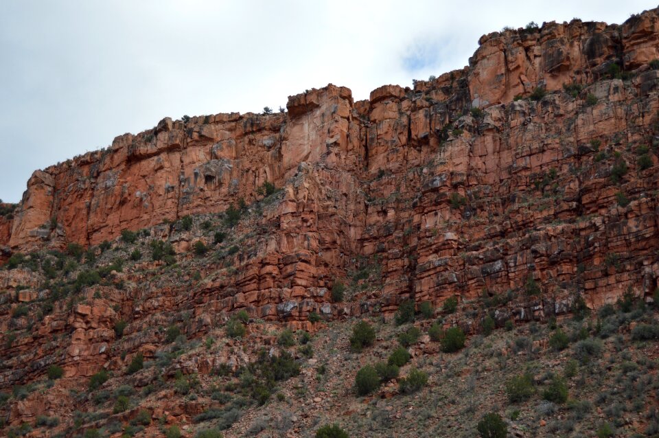 Landscape rock steep