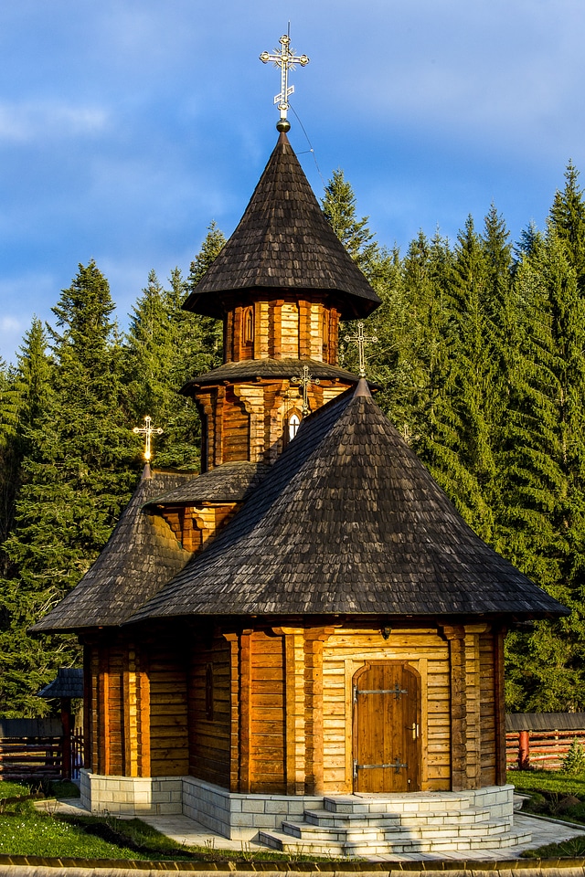 Sihastria monastery putnei bucovina romania