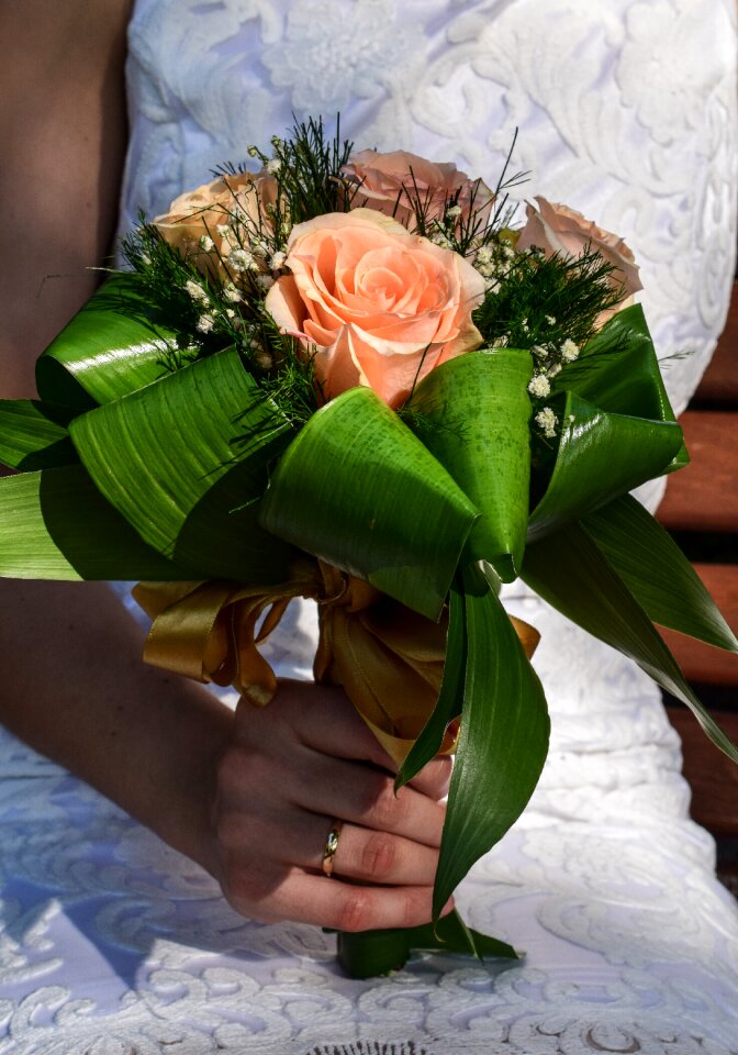 Wedding bouquet bride