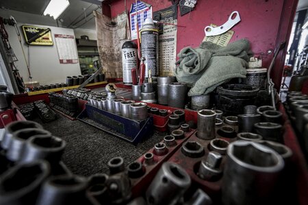 Equipment maintenance wrench photo