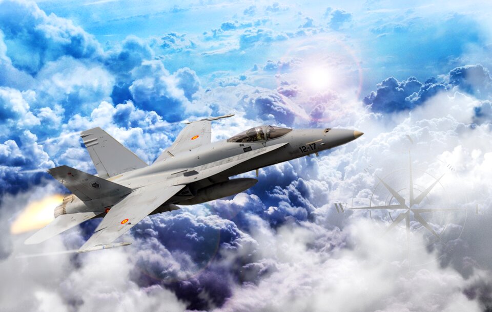 Aviation sky hunting