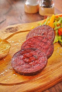 Healthy restaurant beef