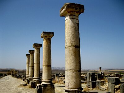 Building antiquity ruin photo