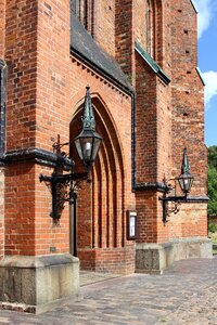 Portal cistercian monastery facade photo