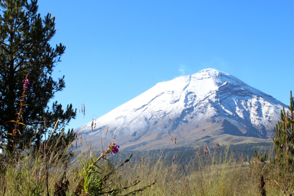 Popocatepetl volcano mexico