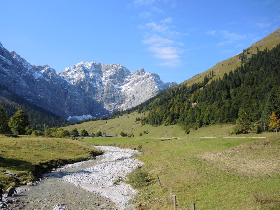 Summer nature mountains