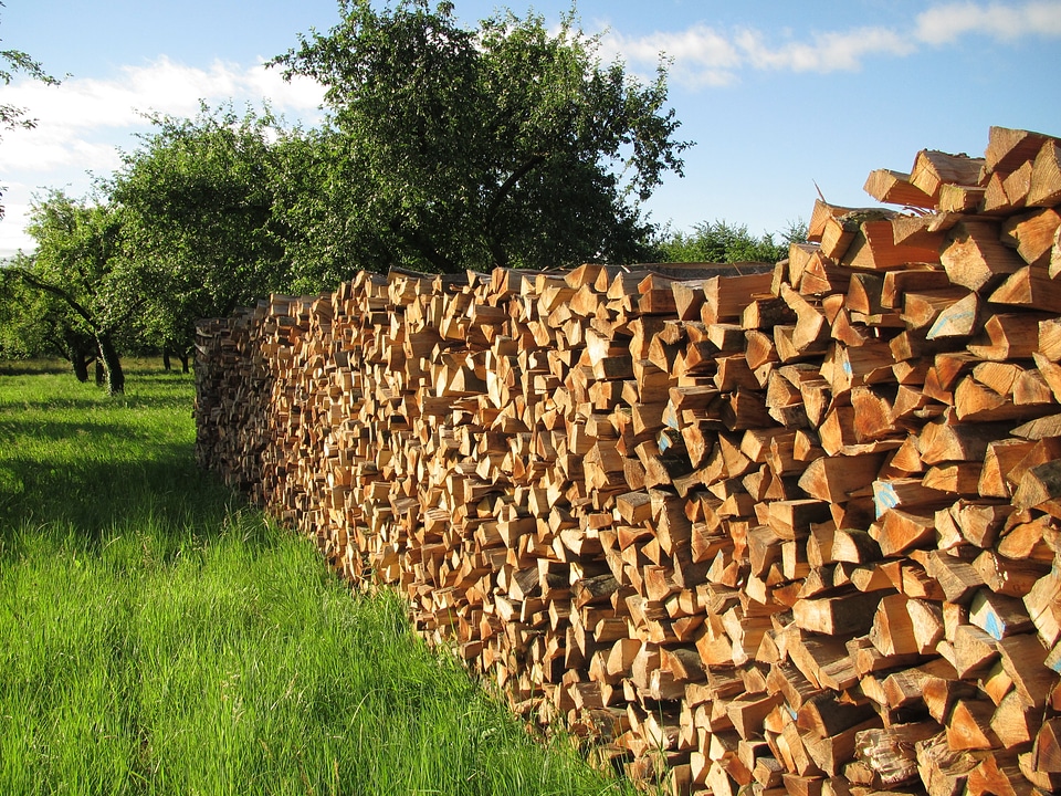 Firewood wood batten