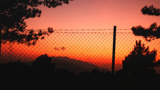 Landscape nature clouds photo