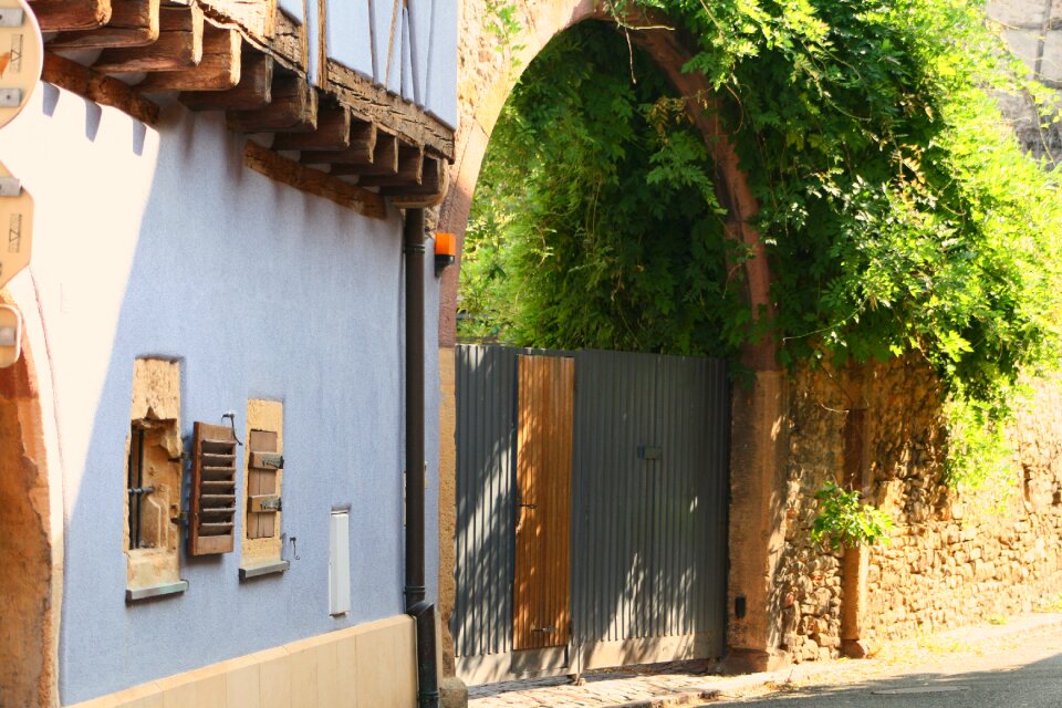 Rundtor wooden gate rustic