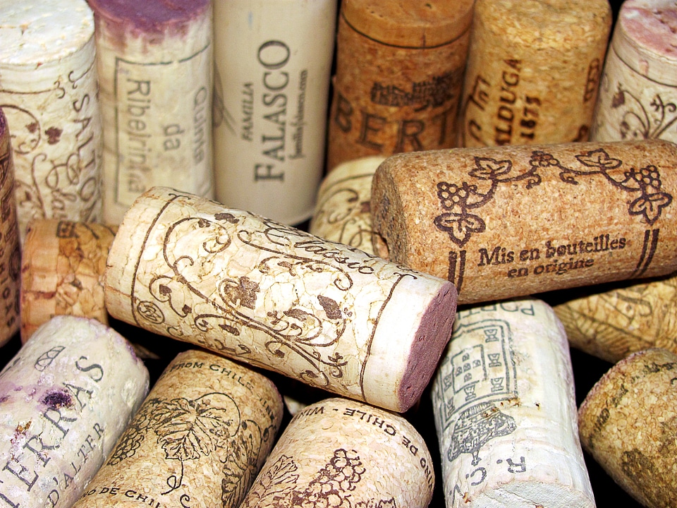 Cork wine stopper cork stoppers