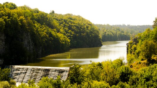 Summer landscape nature photo