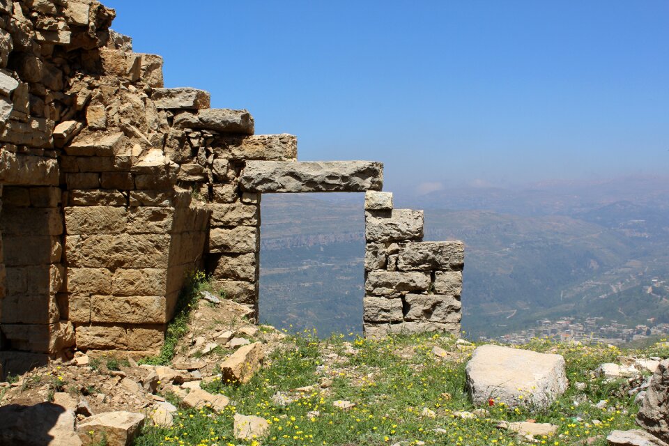 Ruins land lebanon