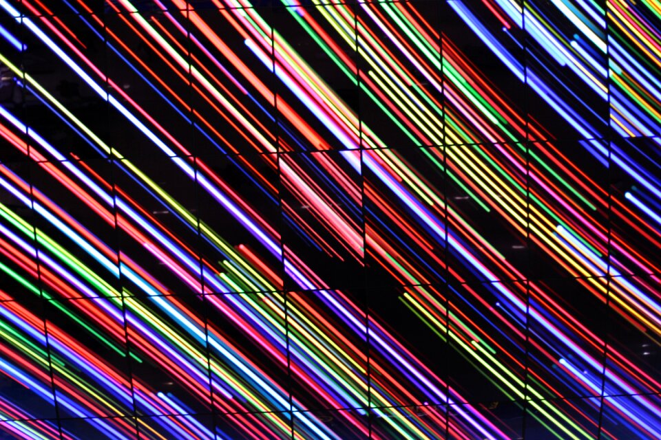 Colorful city the shining