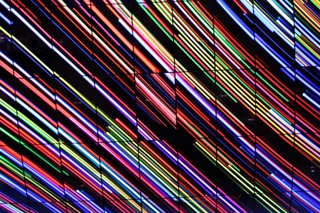 Colorful city the shining