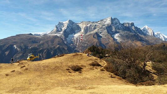 Everest region nepal photo