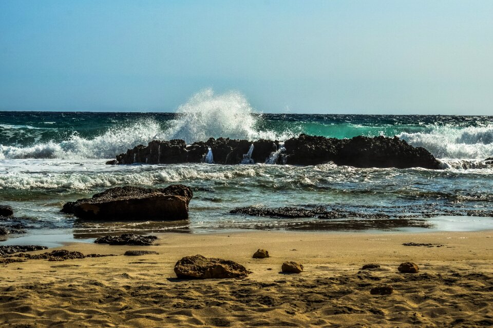 Sea nature landscape