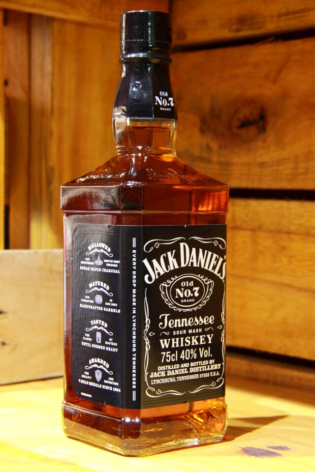 Alcohol drink bottle