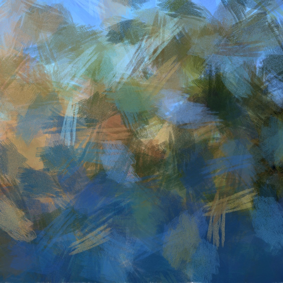 Sky brush bushes