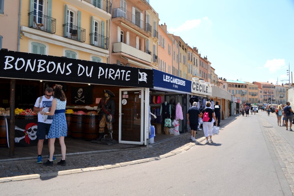 Summer port france photo