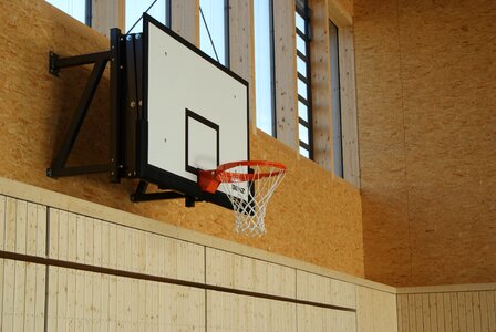 Basket gym sports hall photo