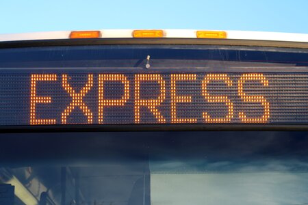 Bus weather vane fast