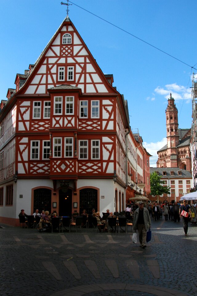 Rhine historic center truss