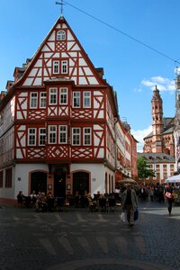 Rhine historic center truss