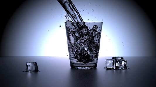 Water glass liquid