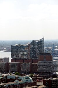 Hamburg elbe philharmonic hall elbe photo