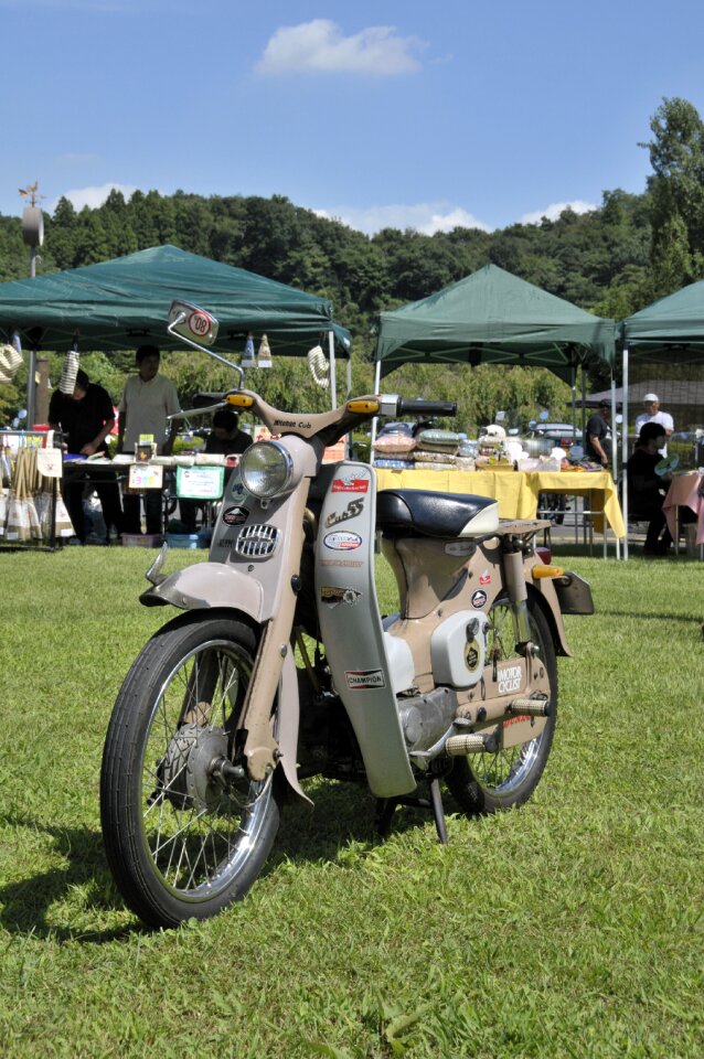 Honda supercub motorcycle