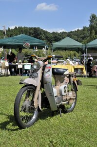 Honda supercub motorcycle