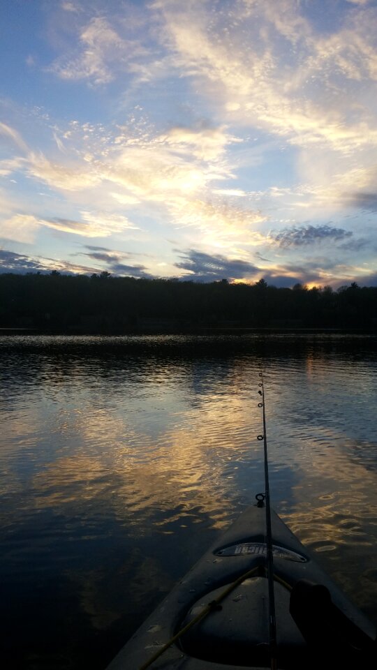 Kayaksunset kayaking