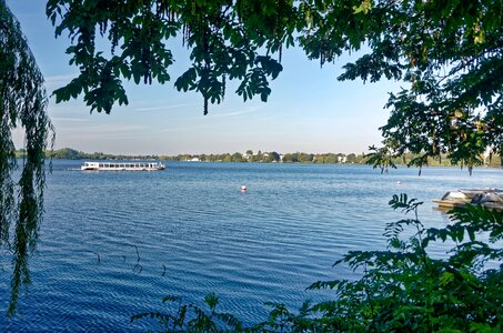 Hamburg outer alster spring