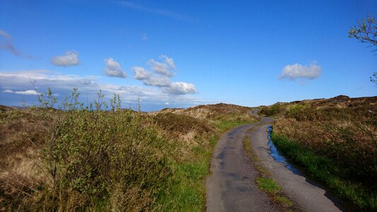 Landscape scenic road