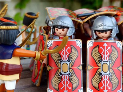 Roman shields toys photo