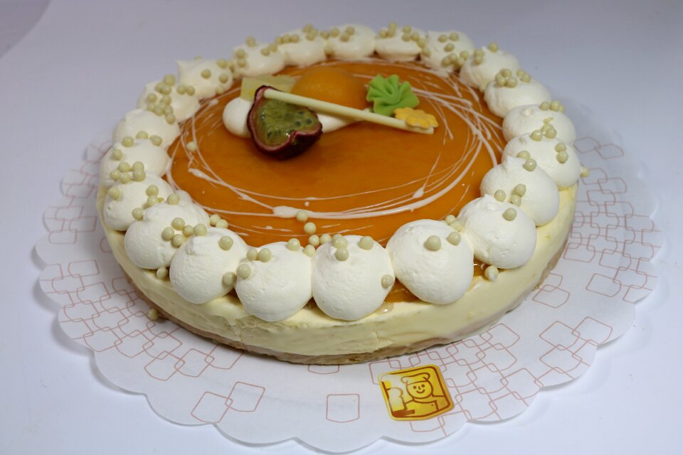 Maracuja taste flan