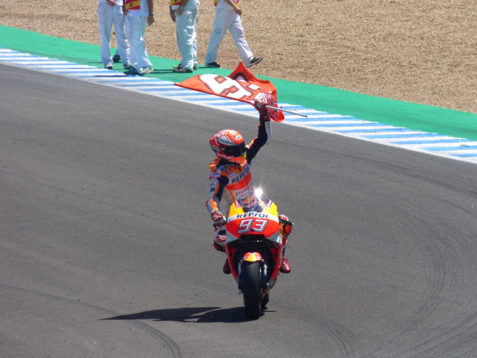 Winner bike marc marquez