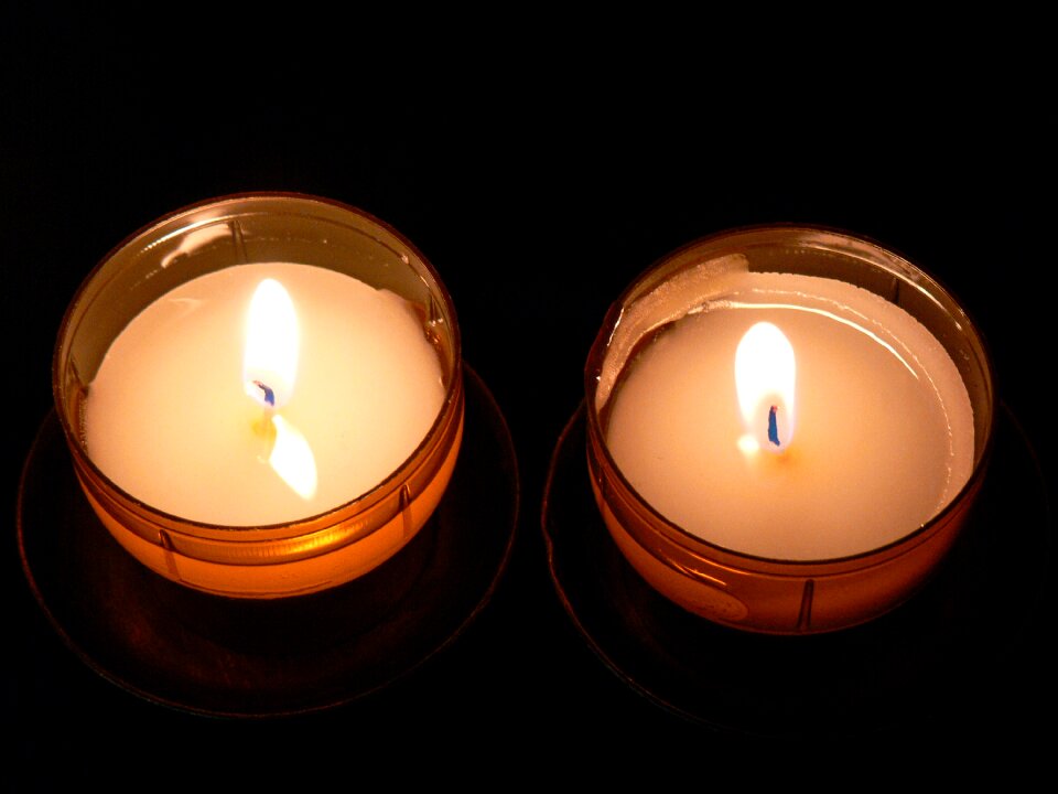Faith candlelight sacrificial candle