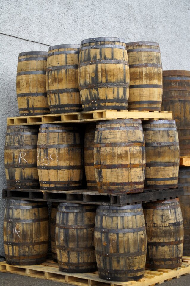 Container storage alcohol