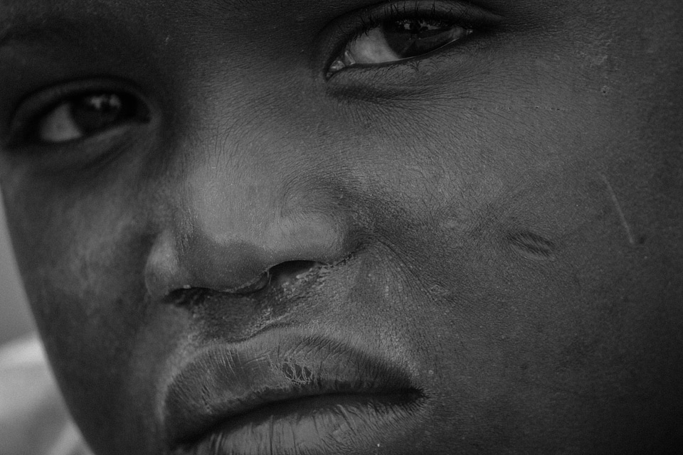 Poverty kid child