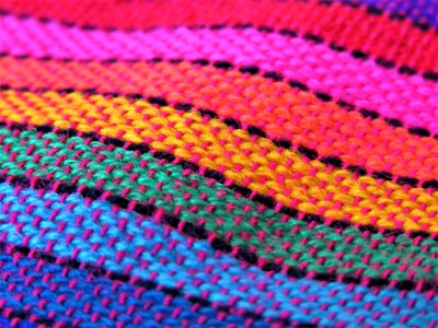 Cloth stripes rainbow