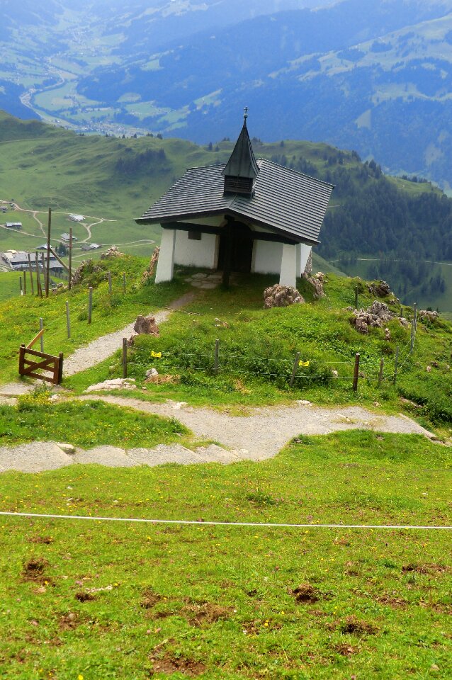 Austria chapel panorama