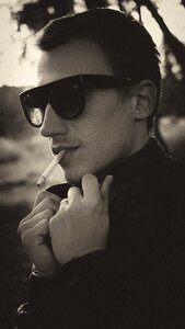 Smoke person attractive photo