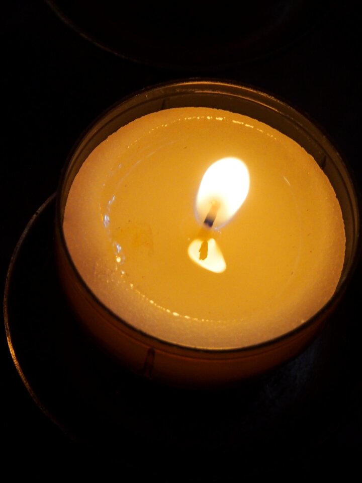 Faith candlelight sacrificial candle