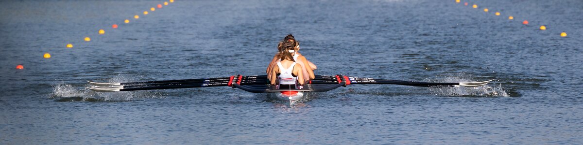 Double foursome boat leisure photo