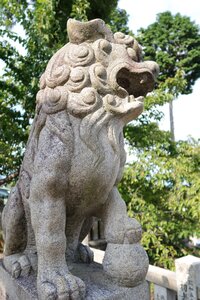 Sculpture shrine japan